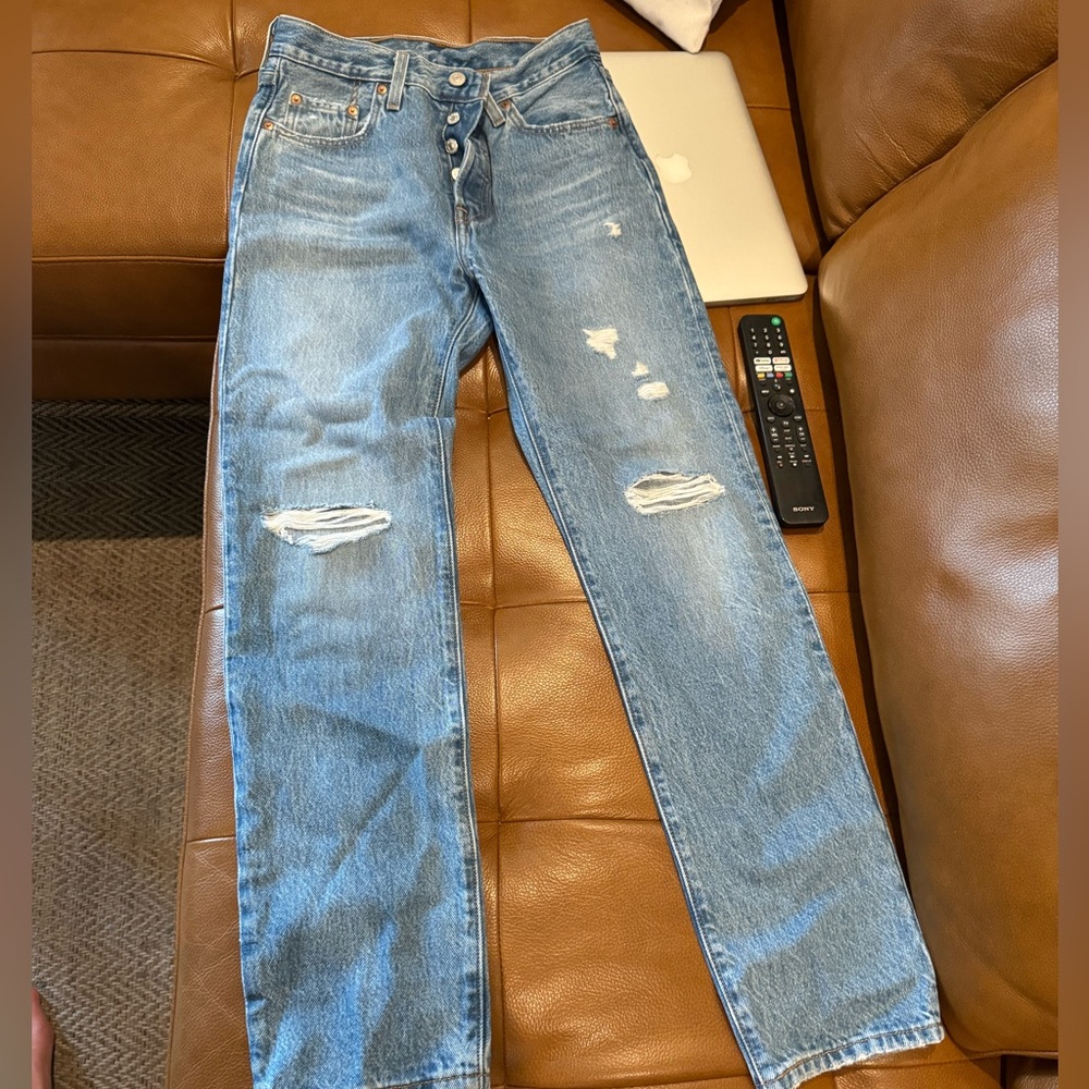 501 straight leg Levi side 26